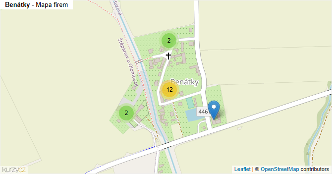 Benátky - mapa firem