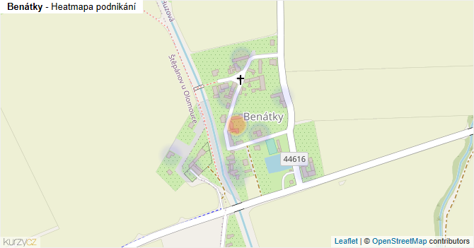 Benátky - mapa podnikání