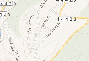 Sojkova v obci Šternberk - mapa ulice