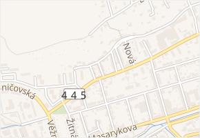 Studniční v obci Šternberk - mapa ulice