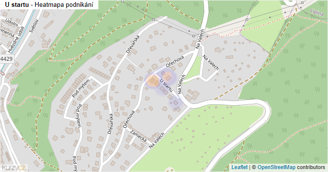 U startu - mapa podnikání