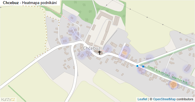 Chcebuz - mapa podnikání