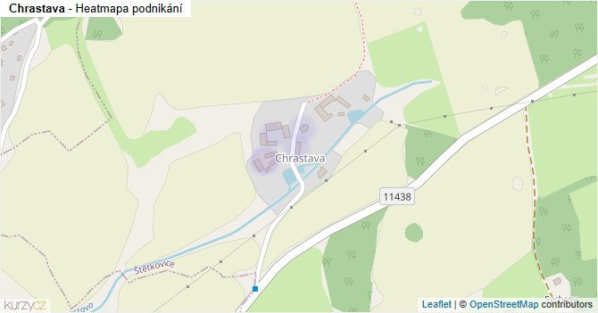 Chrastava - mapa podnikání