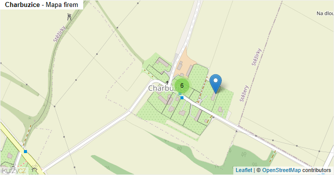 Charbuzice - mapa firem