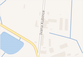 Ivana Kubince v obci Štítina - mapa ulice