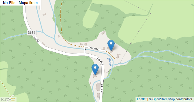 Na Pile - mapa firem