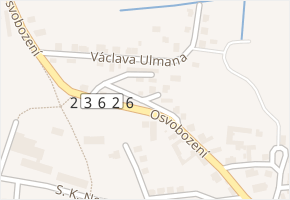 Na Americe v obci Stochov - mapa ulice