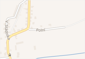 Polní v obci Stochov - mapa ulice