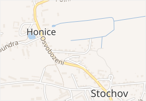 Václava Ulmana v obci Stochov - mapa ulice