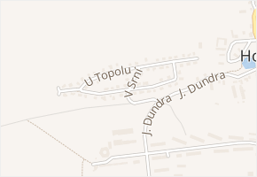 Ve Skaličkách v obci Stochov - mapa ulice