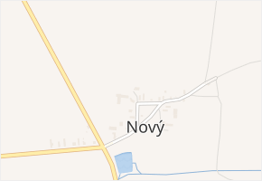 Nová v obci Stod - mapa ulice