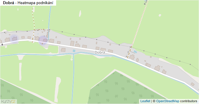 Dobrá - mapa podnikání