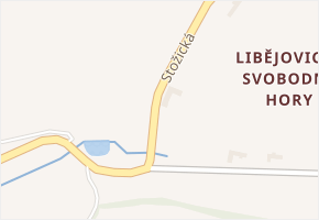 Libějovické Svobodné Hory v obci Stožice - mapa části obce