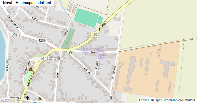 Nová - mapa podnikání