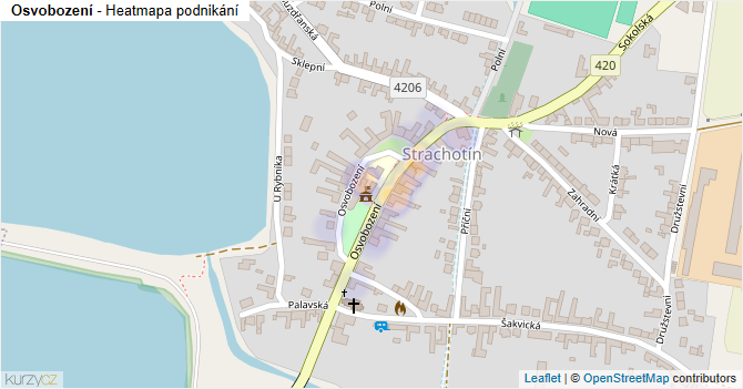 Osvobození - mapa podnikání