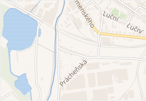Jeronýmova v obci Strakonice - mapa ulice
