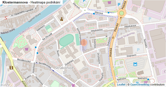 Klostermannova - mapa podnikání