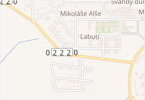 Leknínová v obci Strakonice - mapa ulice