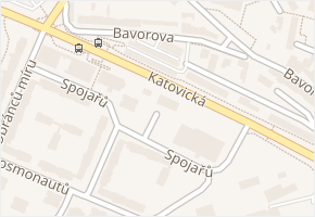 Spojařů v obci Strakonice - mapa ulice