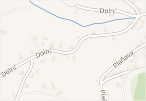 Dolní v obci Štramberk - mapa ulice