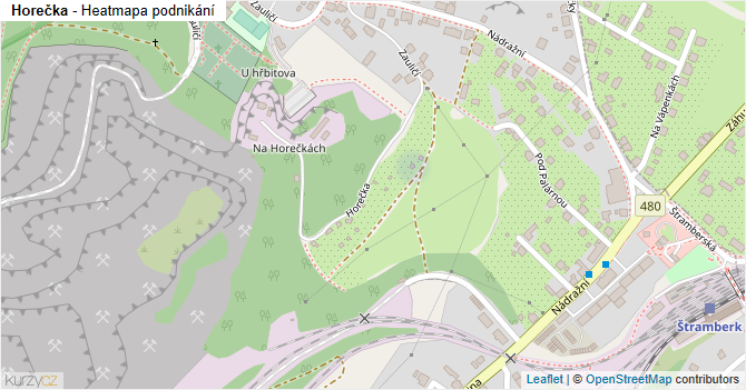 Horečka - mapa podnikání