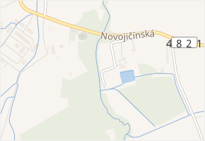 Tamovice v obci Štramberk - mapa ulice