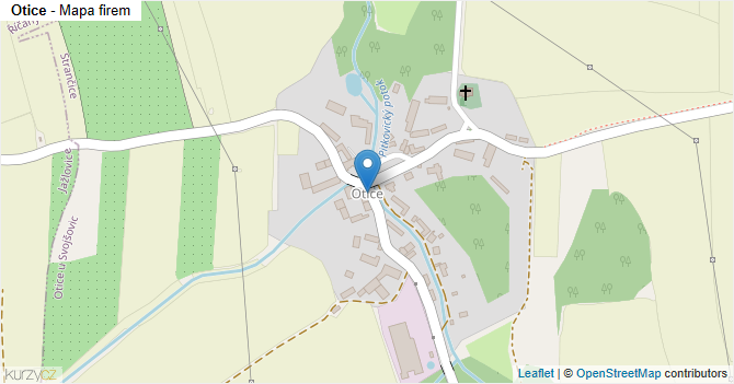 Otice - mapa firem