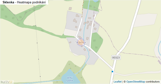 Sklenka - mapa podnikání