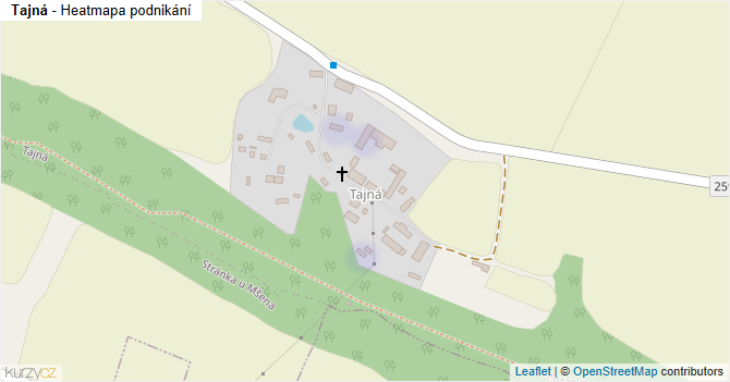 Tajná - mapa podnikání