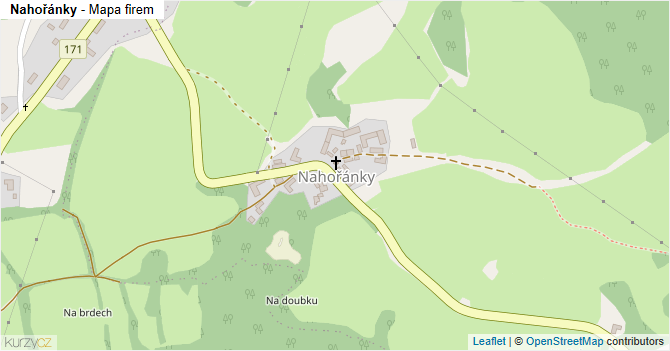 Nahořánky - mapa firem