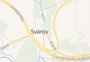 Stará v obci Stráž nad Nisou - mapa ulice