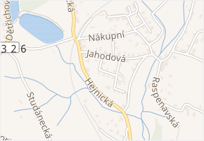U Kovárny v obci Stráž nad Nisou - mapa ulice