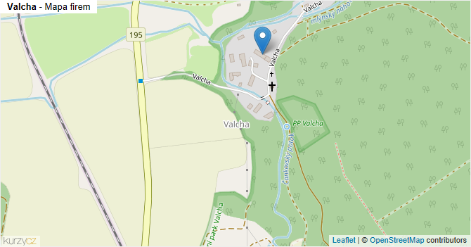 Valcha - mapa firem