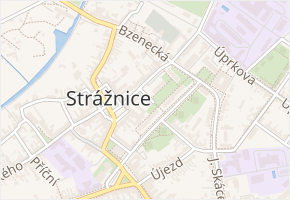 Kramářská v obci Strážnice - mapa ulice