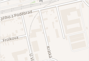 Krátká v obci Strážnice - mapa ulice