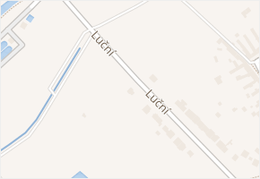 Luční v obci Strážnice - mapa ulice