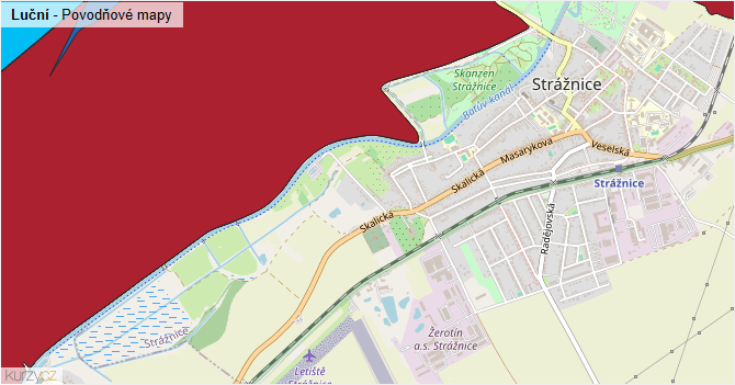 Luční - mapa podnikání