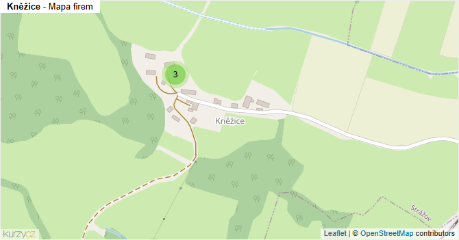 Kněžice - mapa firem