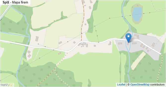 Splž - mapa firem