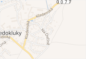 Ke Kinu v obci Středokluky - mapa ulice