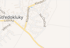 Na Parcelách I v obci Středokluky - mapa ulice