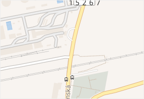 Brněnská v obci Střelice - mapa ulice