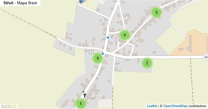 Střeň - mapa firem