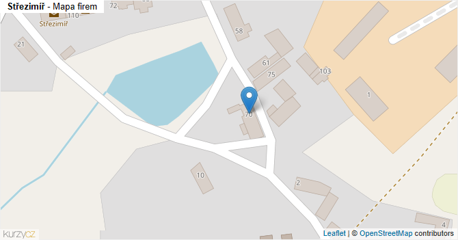 Střezimíř - mapa firem