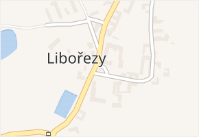 Libořezy v obci Stříbřec - mapa části obce