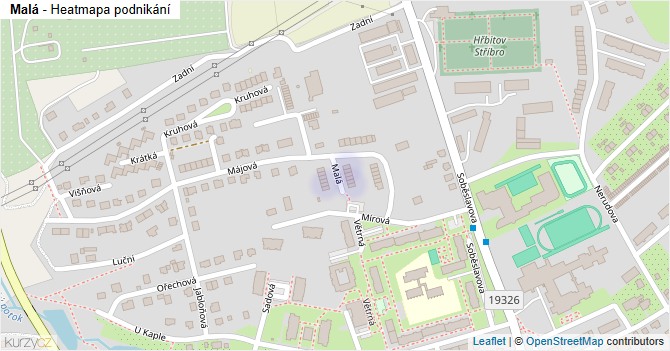 Malá - mapa podnikání