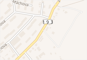 Palackého v obci Stříbro - mapa ulice