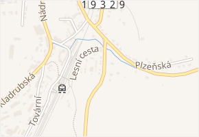 Stodská v obci Stříbro - mapa ulice
