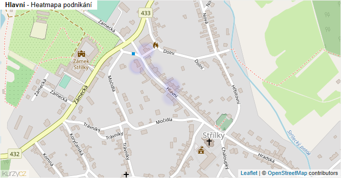 Hlavní - mapa podnikání