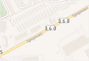Spojovací v obci Střítež - mapa ulice
